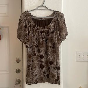 Apt 9 Brown Top Size XL